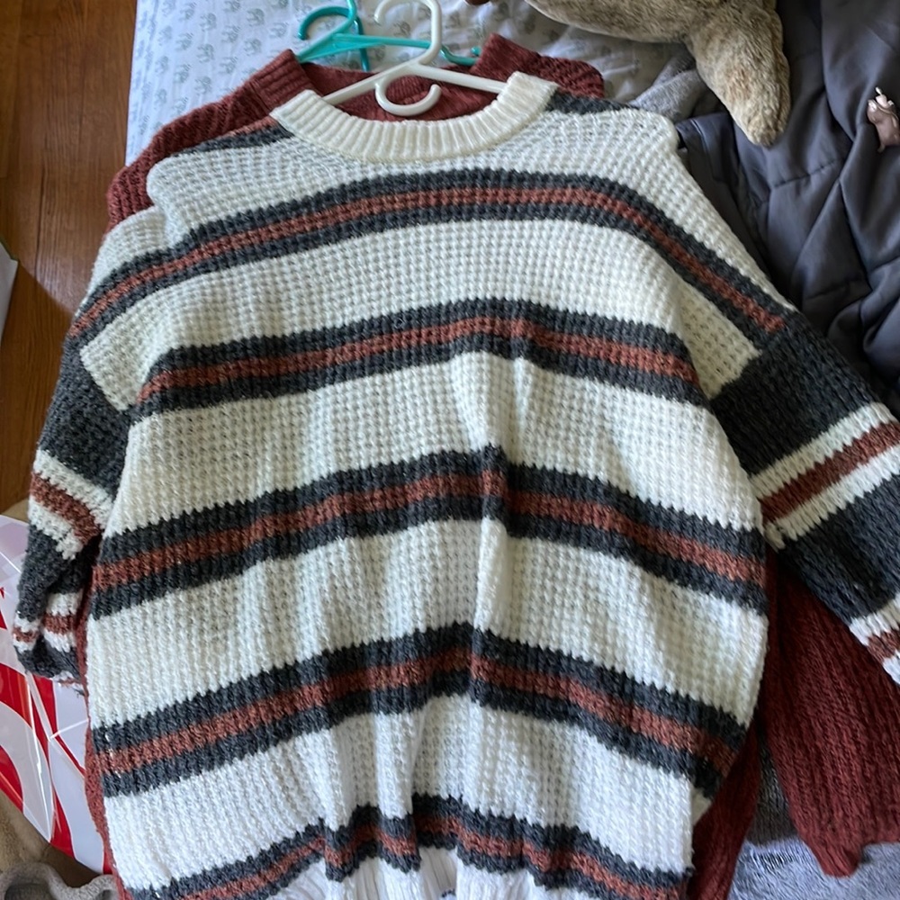 Striped sweater, American Eagle, XS
